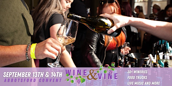 Wine & Vine Festival - 13 & 14 September